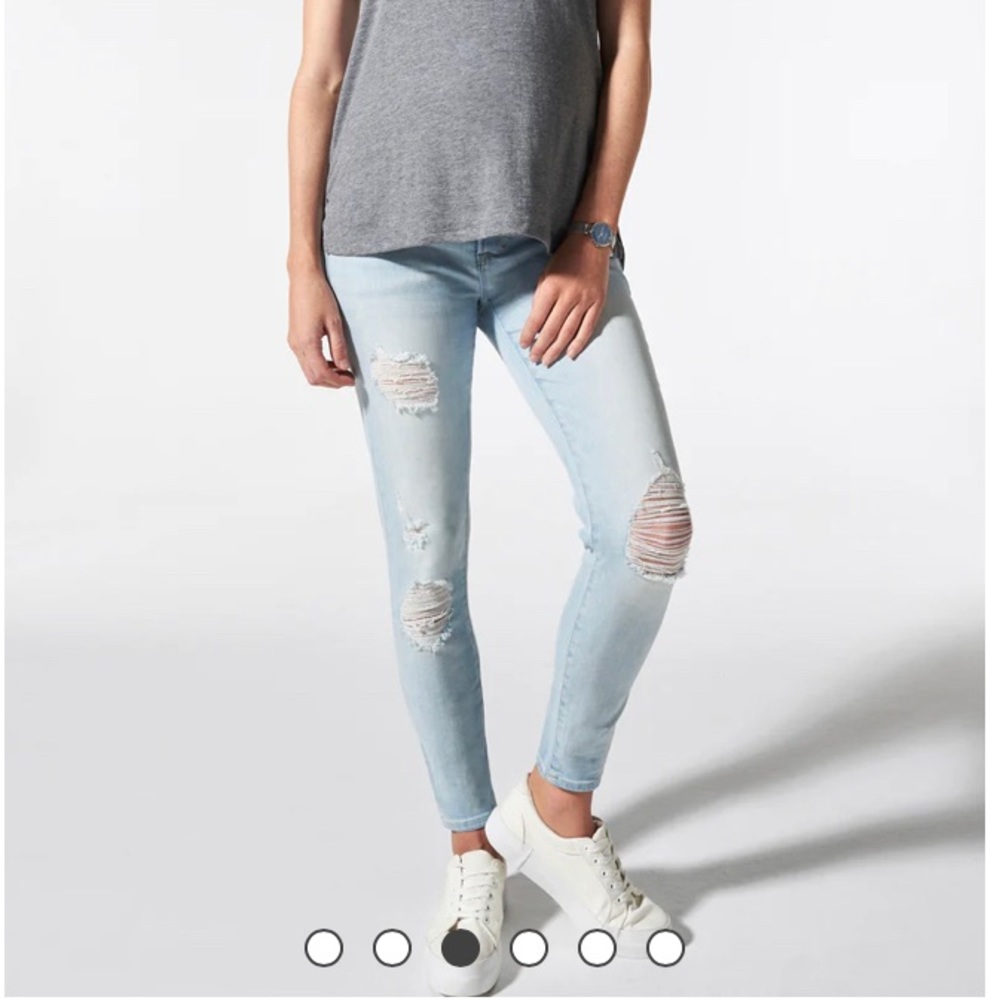 Maternity Belly Support Jeans - Size 12